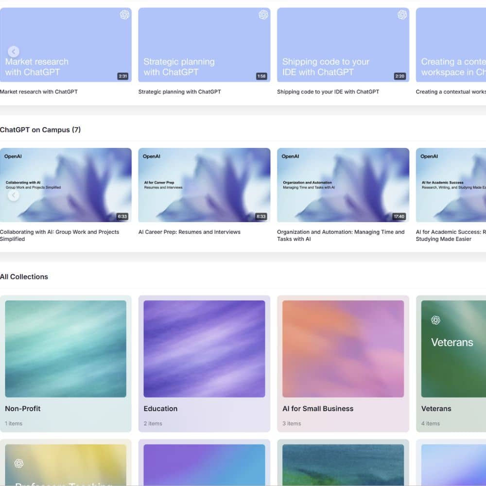 האקדמיה של open AI